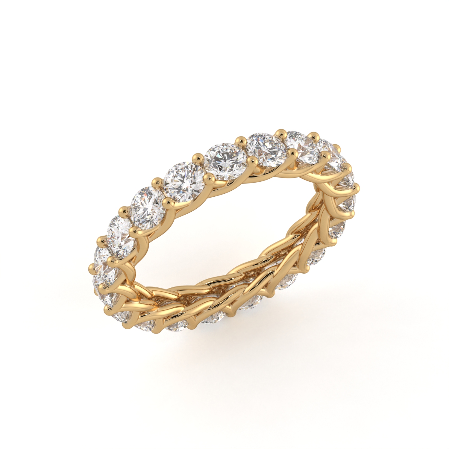 Classic Round Eternity Ring - 3.50mm